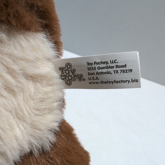 Toy Factory Justin Otter Plush Stuffed Animal 2022 Brown Tan 18" - Picture 9 of 10